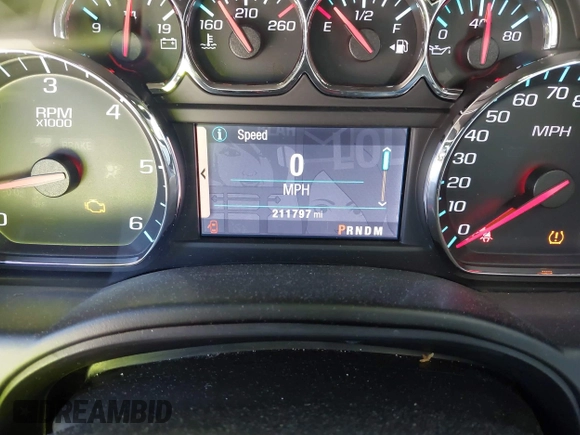 2015 Chevrolet Tahoe LT with VIN 1GNSKBKC8FR194164, listed as a IAAI auction lot 42315215 with 211,797 mi miles and . Bid and sale history available at DreamBid. Image 15.