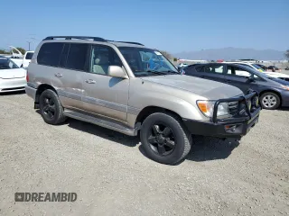 2004 Toyota Land Cruiser with VIN JTEHT05J142064498, listed as a Copart auction lot 50571375 with 364,427 mi miles and Clean Title. Bid and sale history available at carsss.com. Image 4.