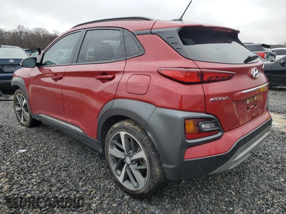 2018 Hyundai Kona Limited with VIN KM8K33A55JU078663, listed as a Copart auction lot 38127423 with 30,648 mi miles. Bid and sale history available at carsss.com. Image 2.