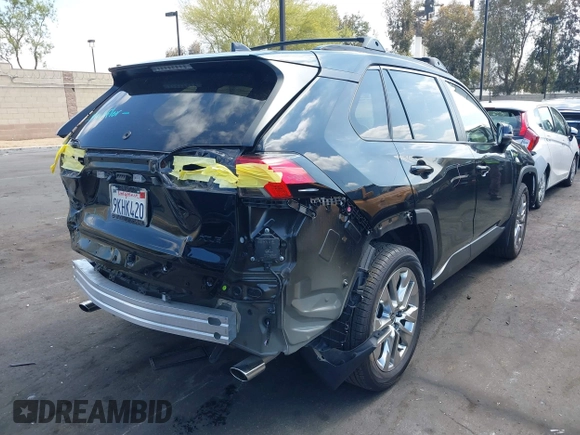 2024 Toyota RAV4 XLE Premium with VIN JTMC1RFV0RJ027160, listed as a IAAI auction lot 42084056 with 24,035 mi miles and . Bid and sale history available at DreamBid. Image 4.