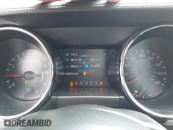 2017 Ford Mustang EcoBoost with VIN 1FA6P8TH3H5303638, listed as a IAAI auction lot 42335541 with 45,575 mi miles and . Bid and sale history available at DreamBid. Image 7.