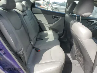 2012 Hyundai Elantra GLS PZEV with VIN 5NPDH4AE4CH087131, listed as a Copart auction lot 52668105 with 117,308 mi miles and Salvage Title. Bid and sale history available at carsss.com. Image 10.