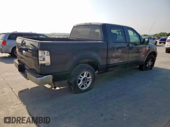 2007 Ford F-150 XLT with VIN 1FTRW12W07KC68090, listed as a Copart auction lot 53548535 with 240,952 mi miles and Clean Title. Bid and sale history available at carsss.com. Image 3.