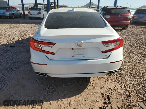 2020 Honda Accord EX-L with VIN 1HGCV2F53LA009921, listed as a Copart auction lot 62404045 with 48,763 mi miles and Salvage title. Bid and sale history available at DreamBid. Image 6.