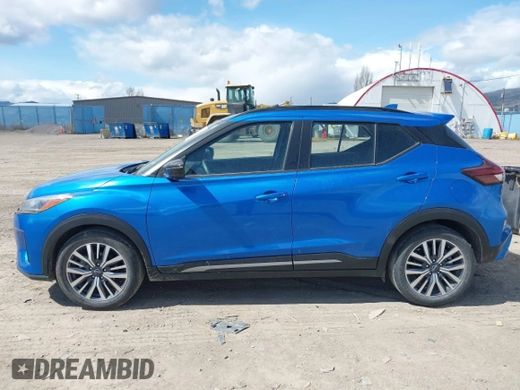 2024 Nissan Kicks SR with VIN 3N1CP5DVXRL485326, listed as a IAAI auction lot 42072874 with 24,834 mi miles. Bid and sale history available at carsss.com. Image 14.