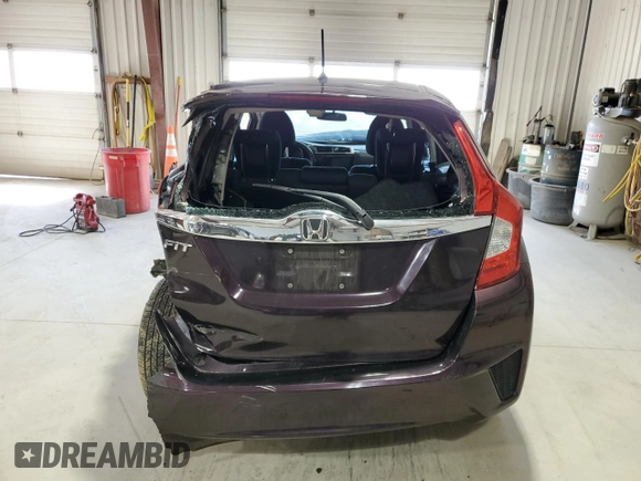 2015 Honda Fit EX-L with VIN 3HGGK5H8XFM752134, listed as a Copart auction lot 51317285 with 89,086 mi miles and Salvage Title. Bid and sale history available at carsss.com. Image 6.