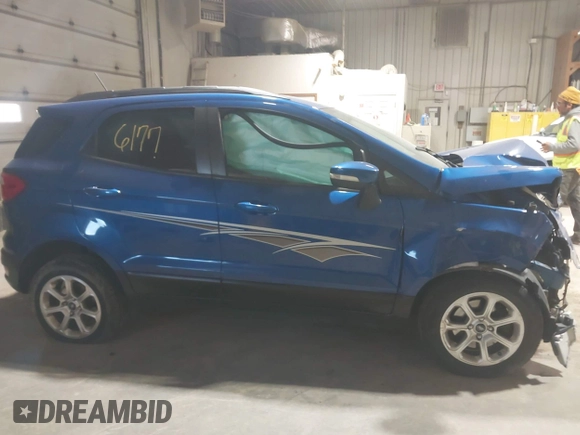 2018 Ford EcoSport SE with VIN MAJ6P1UL9JC224471, listed as a IAAI auction lot 41986117 with 55,914 mi miles. Bid and sale history available at carsss.com. Image 13.