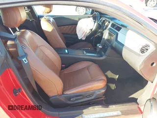 2012 Ford Mustang V6 Premium with VIN 1ZVBP8AM5C5262332, listed as a IAAI auction lot 41243050 with 105,157 mi miles. Bid and sale history available at carsss.com. Image 5.