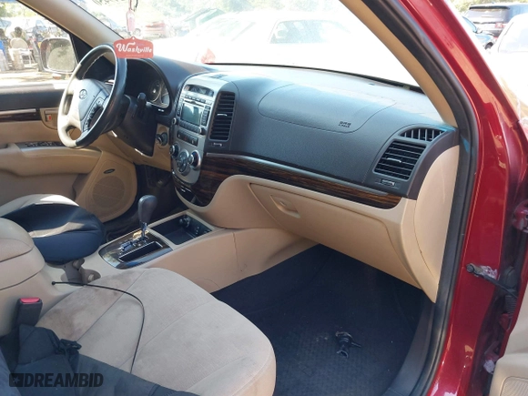 2012 Hyundai Santa Fe GLS with VIN 5XYZG3AB9CG143788, listed as a IAAI auction lot 40249450 with 139,594 mi miles. Bid and sale history available at carsss.com. Image 5.