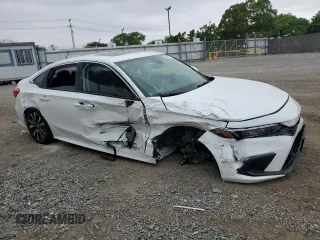 2022 Honda Civic EX z VIN JHMFE1F70NX008859, wystawiony jako Copart lot #58420705 z przebiegiem 52 652 mil mil oraz Szkoda całkowita • Salvage title. Historia ofert i sprzedaży dostępna na DreamBid. Obrazek 4.