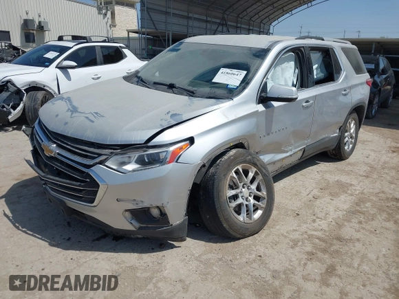 2018 Chevrolet Traverse LT Cloth z VIN 1GNERGKW3JJ173973, wystawiony jako IAAI lot #41860647 z przebiegiem 143 854 mil mil oraz . Historia ofert i sprzedaży dostępna na DreamBid. Obrazek 18.