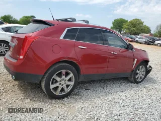 2012 Cadillac SRX Premium Collection with VIN 3GYFNFE35CS619542, listed as a Copart auction lot 52727535 with 141,196 mi miles and Salvage Title. Bid and sale history available at carsss.com. Image 3.