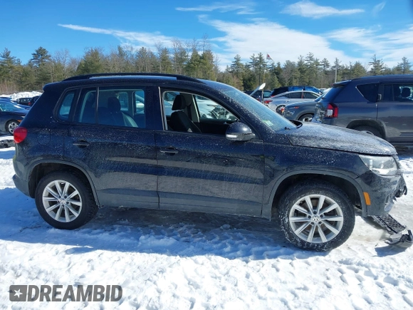 2017 Volkswagen Tiguan S with VIN WVGBV7AX7HK049500, listed as a IAAI auction lot 41632573 with 83,362 mi miles and . Bid and sale history available at DreamBid. Image 13.