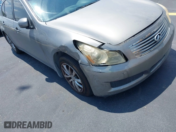 2008 Infiniti G35 Journey z VIN JNKBV61EX8M203780, wystawiony jako IAAI lot #42348361 z przebiegiem 182 858 mil mil oraz . Historia ofert i sprzedaży dostępna na DreamBid. Obrazek 6.