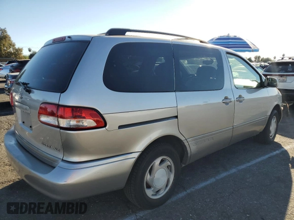 2002 Toyota Sienna LE with VIN 4T3ZF13C52U505287, listed as a Copart auction lot 77164884 with 0 mi miles and Salvage Title. Bid and sale history available at carsss.com. Image 3.