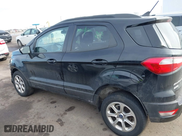 2018 Ford EcoSport SE with VIN MAJ6P1ULXJC228707, listed as a IAAI auction lot 41630469 with 91,070 mi miles. Bid and sale history available at carsss.com. Image 14.
