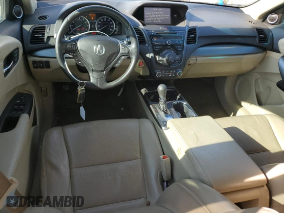 2015 Acura RDX Tech Pkg with VIN 5J8TB3H57FL014060, listed as a Copart auction lot 47317745 with 118,036 mi miles and Salvage Title. Bid and sale history available at carsss.com. Image 8.