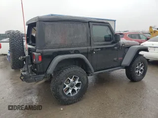 2020 Jeep Wrangler Rubicon with VIN 1C4HJXCG9LW142723, listed as a Copart auction lot 43423865 with 48,711 mi miles and Salvage title. Bid and sale history available at DreamBid. Image 3.
