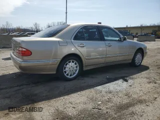2001 Mercedes-Benz E-Class AWD with VIN WDBJF82JX1X044358, listed as a Copart auction lot 51280545 with 189,188 mi miles and Salvage Title. Bid and sale history available at carsss.com. Image 3.