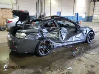 2015 BMW M4 with VIN WBS3R9C52FK334812, listed as a Copart auction lot 41716564 with 91,838 mi miles. Bid and sale history available at carsss.com. Image 3.