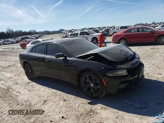 2018 Dodge Charger R/T with VIN 2C3CDXCTXJH145743, listed as a Copart auction lot 46946145 with 75,149 mi miles and Clean Title. Bid and sale history available at carsss.com. Image 10.