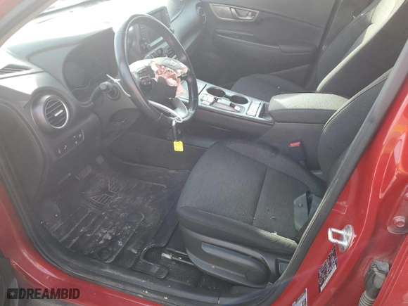 2020 Hyundai Kona Electric SEL with VIN KM8K23AG2LU067417, listed as a Copart auction lot 83149744 with 98,141 mi miles and Salvage Title. Bid and sale history available at carsss.com. Image 7.