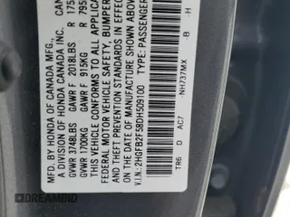 2013 Honda Civic LX with VIN 2HGFB2F58DH509100, listed as a Copart auction lot 60142585 with 154,973 mi miles and Salvage title. Bid and sale history available at DreamBid. Image 12.