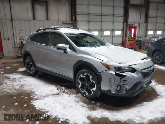 2022 Subaru Crosstrek Limited with VIN JF2GTHMC6NH269008, listed as a IAAI auction lot 41609956 with 34,219 mi miles. Bid and sale history available at carsss.com. Image 1.