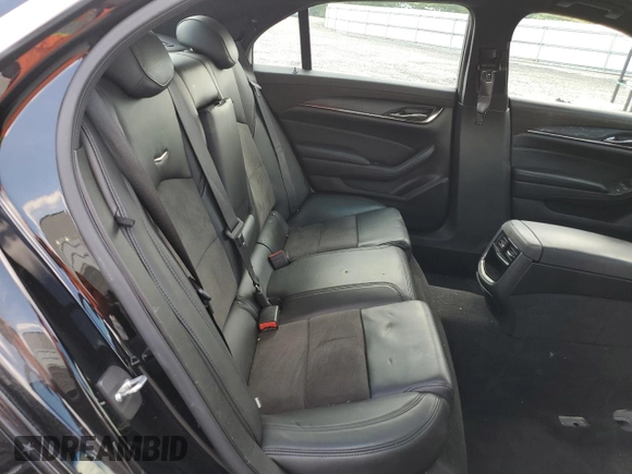 2017 Cadillac CTS with VIN NCS107247, listed as a Copart auction lot 61924574 with 65,055 mi miles and Salvage Title. Bid and sale history available at DreamBid. Image 10.