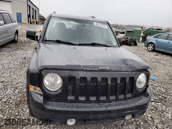 2017 Jeep Patriot Sport SE with VIN 1C4NJPBA2HD201761, listed as a Copart auction lot 50218735 with 125,226 mi miles and Salvage Title. Bid and sale history available at carsss.com. Image 5.