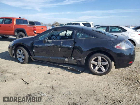 2007 Mitsubishi Eclipse GS with VIN 4A3AK24F67E011247, listed as a Copart auction lot 87862205 with 207,130 mi miles and Salvage Title. Bid and sale history available at carsss.com. Image 2.
