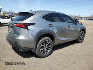 2017 Lexus NX 200t with VIN JTJBARBZ1H2126452, listed as a Copart auction lot 53631455 with 89,727 mi miles and Salvage title. Bid and sale history available at DreamBid. Image 3.