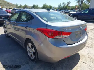 2013 Hyundai Elantra Limited with VIN KMHDH4AE9DU711301, listed as a IAAI auction lot 41845959 with 173,651 mi miles. Bid and sale history available at carsss.com. Image 3.