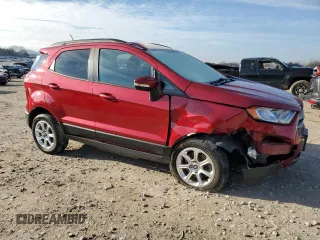 2019 Ford EcoSport SE with VIN MAJ6S3GLXKC253792, listed as a Copart auction lot 45158665 with 80,666 mi miles and Salvage Title. Bid and sale history available at carsss.com. Image 4.