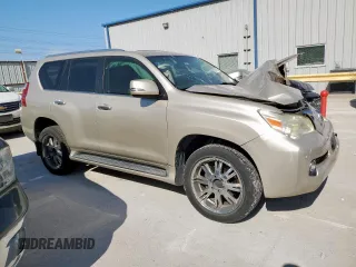 2010 Lexus GX 460 with VIN JTJBM7FX1A5004747, listed as a Copart auction lot 53311715 with Not Provided miles and Salvage Title. Bid and sale history available at DreamBid. Image 4.