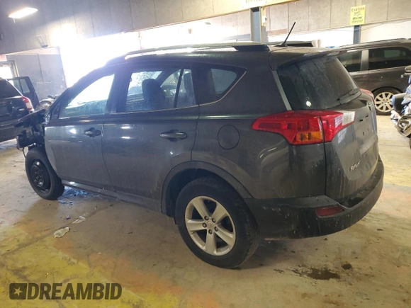 2014 Toyota RAV4 XLE with VIN JTMRFREV7ED095722, listed as a Copart auction lot 45107565 with 162,670 mi miles and Salvage Title. Bid and sale history available at DreamBid. Image 2.