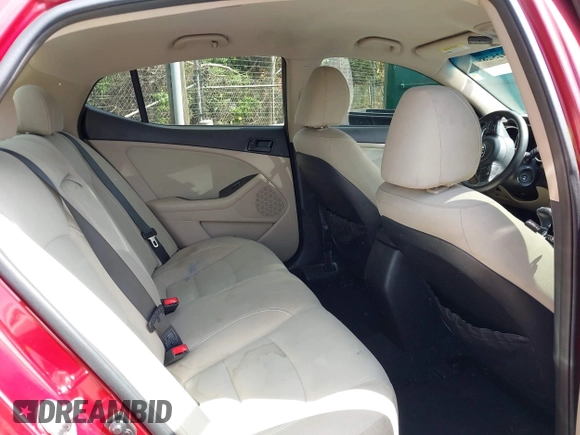 2015 Kia Optima LX with VIN 5XXGM4A79FG360266, listed as a IAAI auction lot 41925289 with 198,468 mi miles and . Bid and sale history available at DreamBid. Image 8.