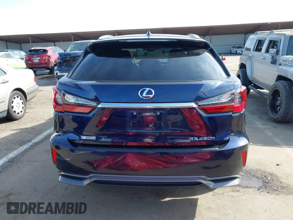2017 Lexus RX with VIN 2T2BGMCA6HC018631, listed as a IAAI auction lot 41626914 with 147,359 mi miles. Bid and sale history available at carsss.com. Image 17.