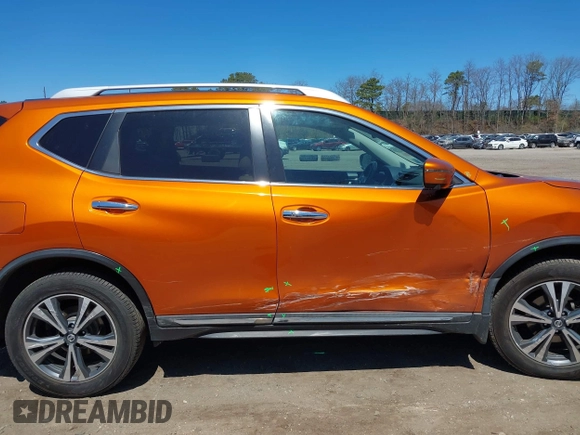 2017 Nissan Rogue SL with VIN 5N1AT2MV7HC751485, listed as a IAAI auction lot 42070057 with 93,921 mi miles. Bid and sale history available at carsss.com. Image 13.