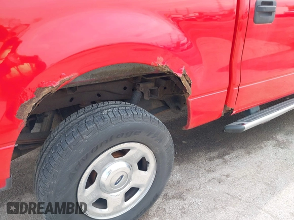 2005 Ford F-150 XLT with VIN 1FTPW14515KE57937, listed as a IAAI auction lot 42135895 with 172,872 mi miles. Bid and sale history available at carsss.com. Image 6.