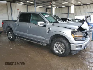 2024 Ford F-150 XLT with VIN 1FTFW3LD9RFA16491, listed as a Copart auction lot 45208435 with 0 mi miles and Non Repairable. Bid and sale history available at carsss.com. Image 4.
