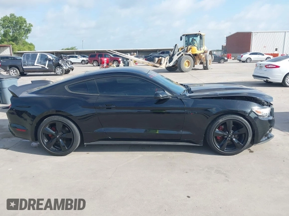 2015 Ford Mustang EcoBoost with VIN 1FA6P8TH3F5418205, listed as a IAAI auction lot 42552784 with 124,782 mi miles and . Bid and sale history available at DreamBid. Image 13.