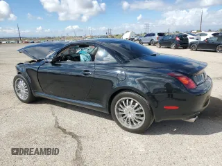 2002 Lexus SC 430 with VIN JTHFN48Y320020970, listed as a Copart auction lot 59332975 with 148,346 mi miles and Salvage title. Bid and sale history available at DreamBid. Image 2.