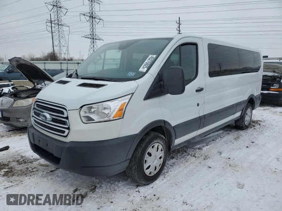 2019 Ford Transit with VIN 1FDZX2YM2KKA05368, listed as a Copart auction lot 45275925 with 204,733 mi miles and Clean Title. Bid and sale history available at DreamBid. Image 1.