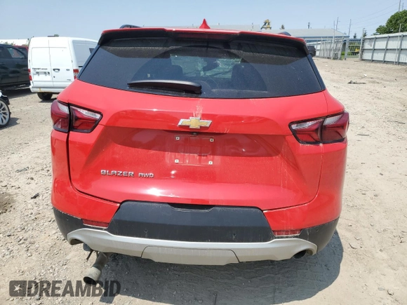 2019 Chevrolet Blazer with VIN 3GNKBGRS9KS676417, listed as a Copart auction lot 58323135 with 38,257 mi miles and Clean title. Bid and sale history available at DreamBid. Image 6.