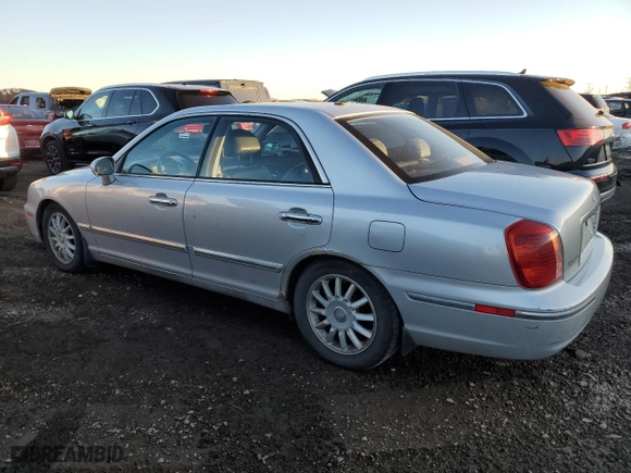 2004 Hyundai XG350 with VIN KMHFU45EX4A352931, listed as a Copart auction lot 78867574 with 120,223 mi miles and Salvage Title. Bid and sale history available at carsss.com. Image 2.