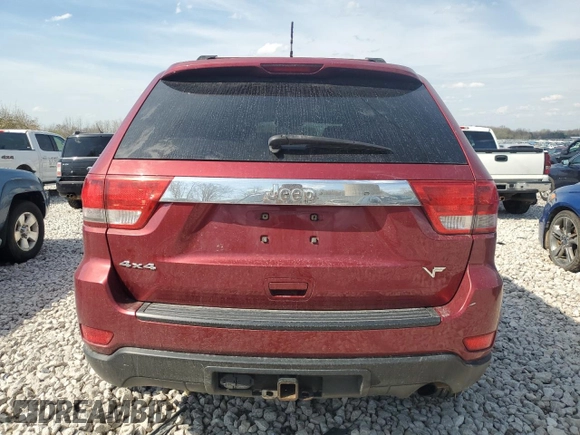 2012 Jeep Grand Cherokee Laredo with VIN 1C4RJFAG6CC149731, listed as a Copart auction lot 53729525 with 150,746 mi miles and Clean Title. Bid and sale history available at carsss.com. Image 6.