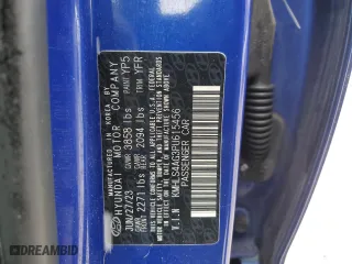 2023 Hyundai Elantra SEL with VIN KMHLS4AG3PU615456, listed as a Copart auction lot 53288145 with 60,185 mi miles and Salvage Title. Bid and sale history available at carsss.com. Image 15.