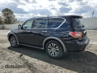 2017 Nissan Armada SV with VIN JN8AY2NC5H9506303, listed as a Copart auction lot 53320355 with 86,953 mi miles and Clean Title. Bid and sale history available at carsss.com. Image 2.