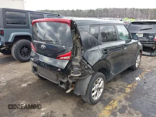 2020 Kia Soul S with VIN KNDJ23AU9L7064275, listed as a IAAI auction lot 41694210 with 75,410 mi miles. Bid and sale history available at carsss.com. Image 4.